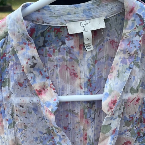 Joie Blouse Size Small 100% Silk - Picture 2 of 3